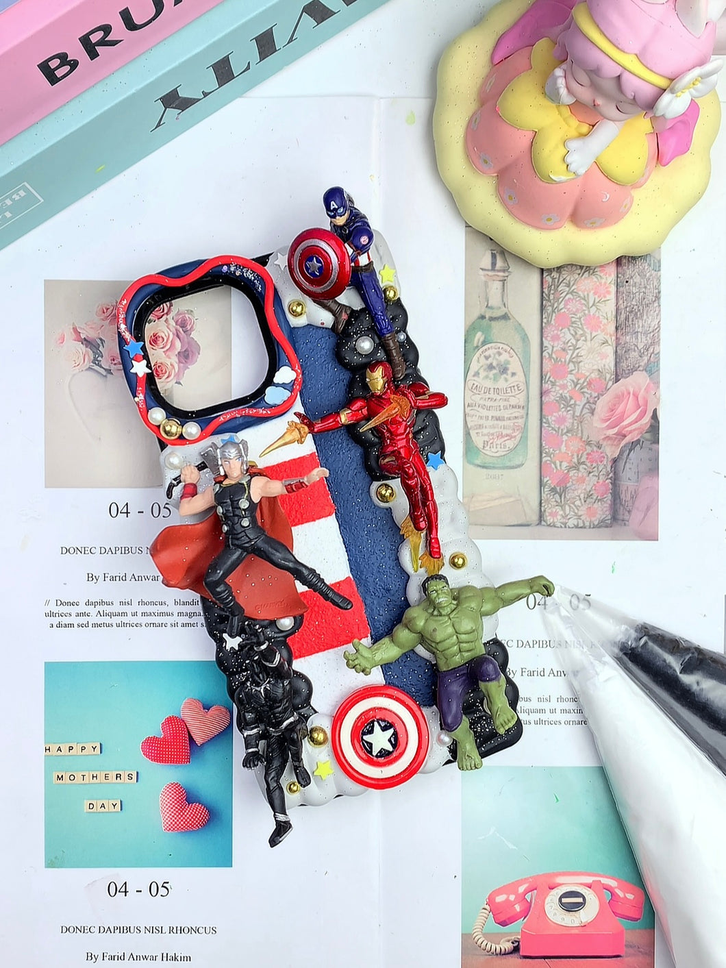 The Avengers Decoden Phone Case For Any Phone Model