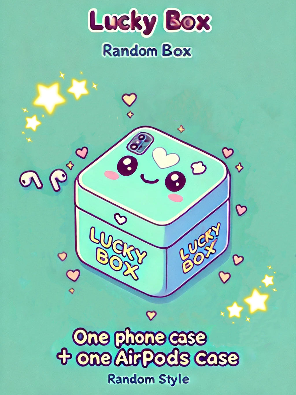 Lucky Box (One Phone Case + One Airpods Case)