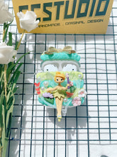 Load image into Gallery viewer, Tinkerbell Princess Handmade Decoden Earbud Case For Any Model
