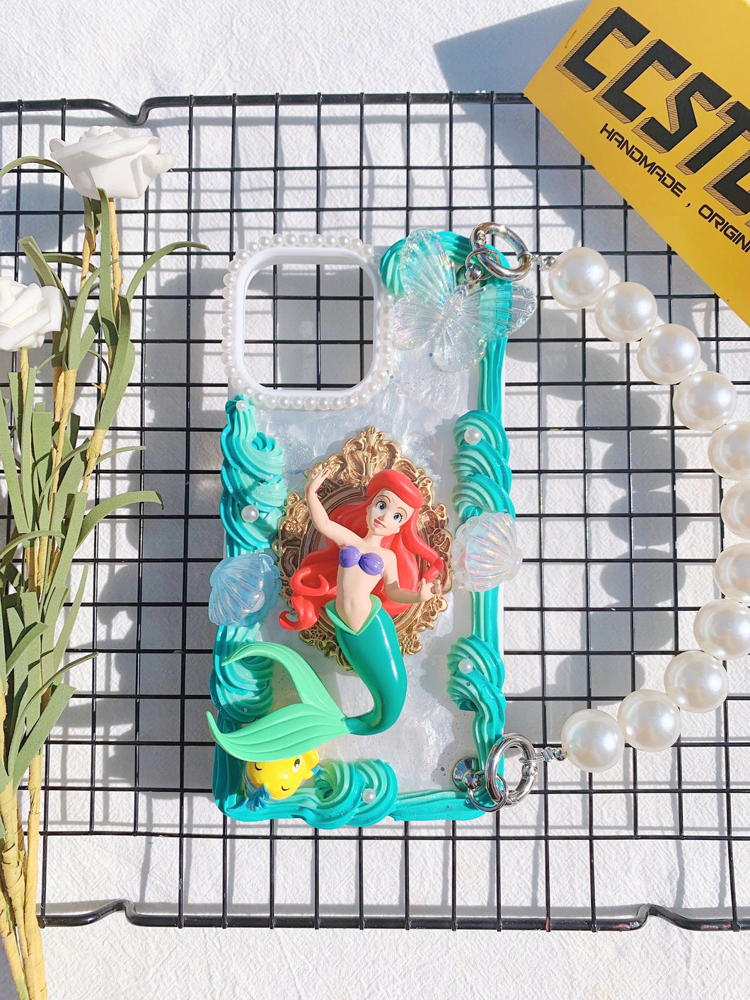 Little Mermaid Princess Ariel Decoden Phone Cases For Any Phone Model