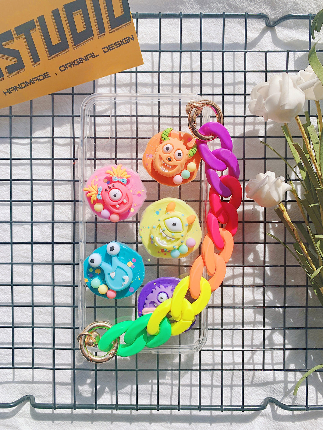 Monster Handmade Decoden Phone Cases For Any Phone Model