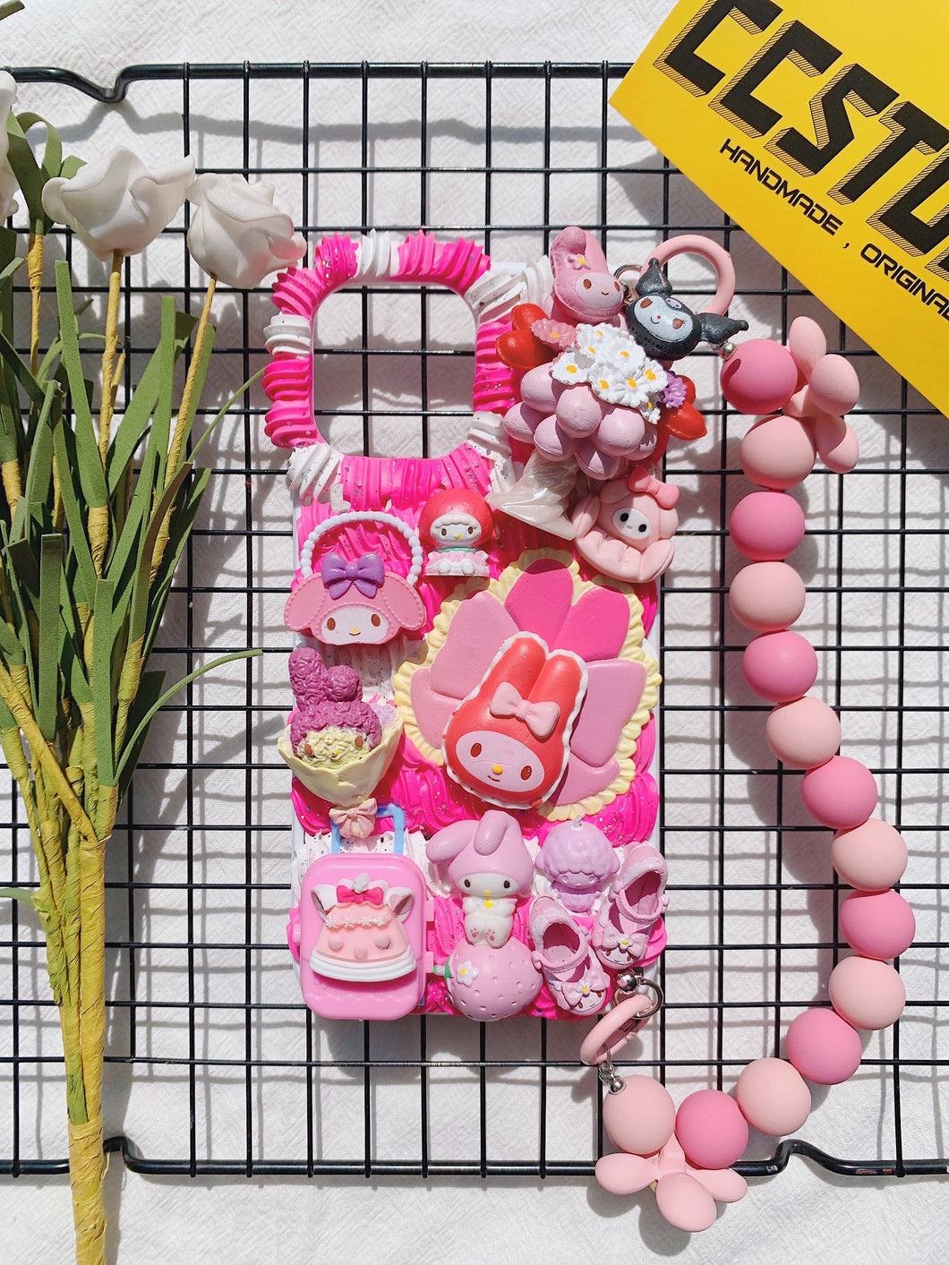 Sanrio Mymelody Decoden Phone Case For Any Phone Model