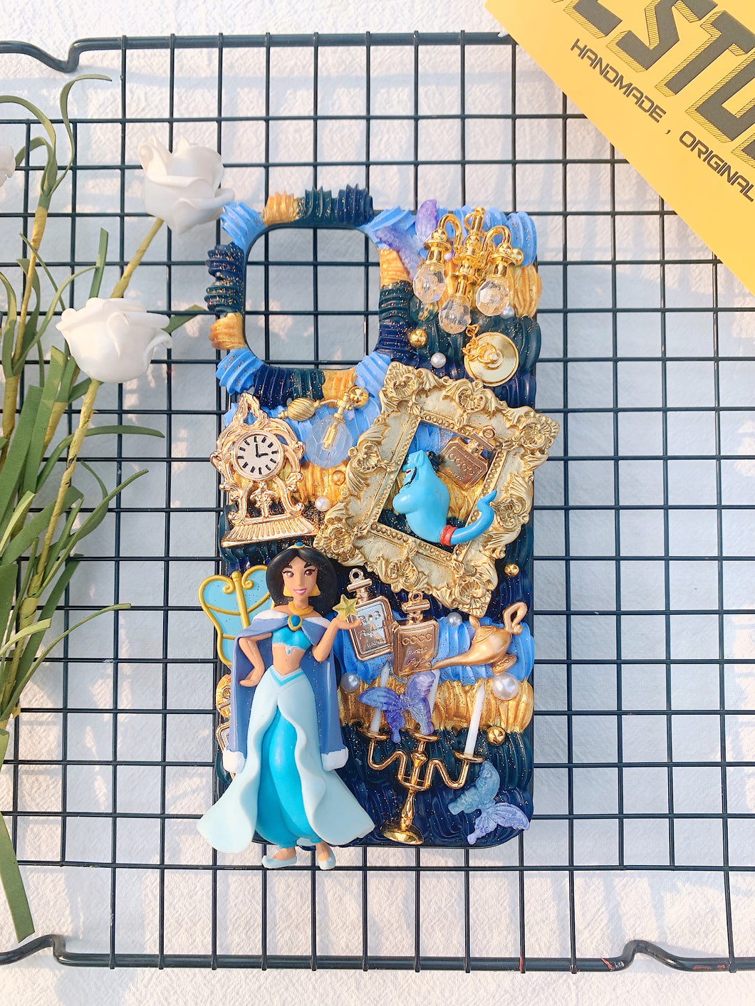 Princess Jasmine Aladdin Decoden Phone Case For Any Phone Model