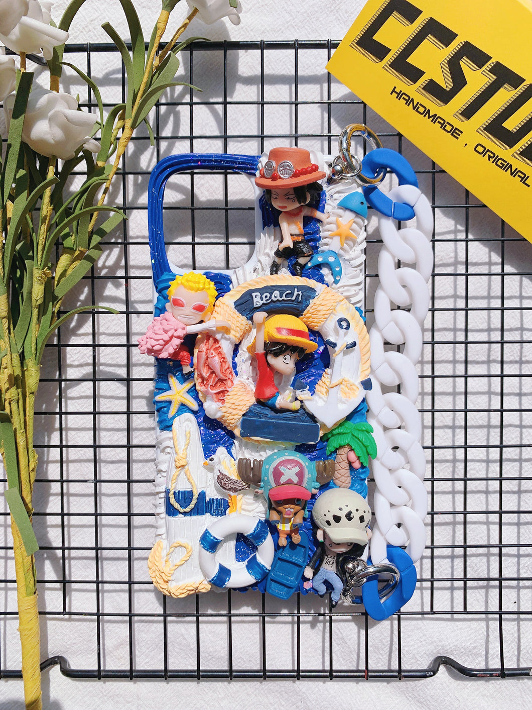 Anime One Piece Decoden Phone Case For Any Phone Model