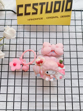 Load image into Gallery viewer, Mymelody Decoden Earbud Case For Any Model with Keychain
