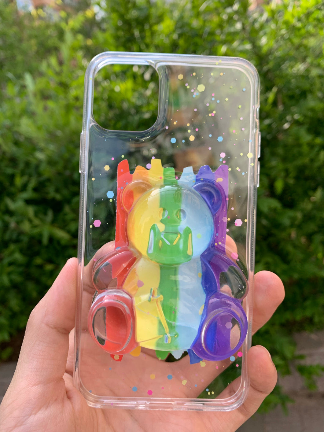 Rainbow Bears Resin Phone Cases For Any Phone Model