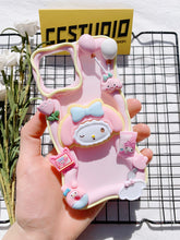 Load image into Gallery viewer, Sanrio Mymelody Cookie Decoden Phone Cases For Any Phone Model
