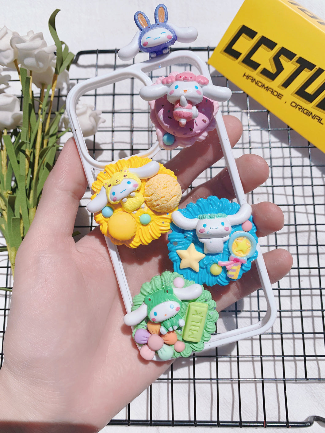 Sanrio Cinnamoroll Decoden Phone Cases For Any Phone Model