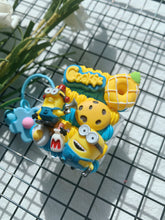 Load image into Gallery viewer, Minions Decoden Earbud Case For Any Model with Keychain
