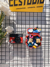 Load image into Gallery viewer, Disney Mickey Minnie Decoden Earbud Case AirPods Case For Any Model with Keychain
