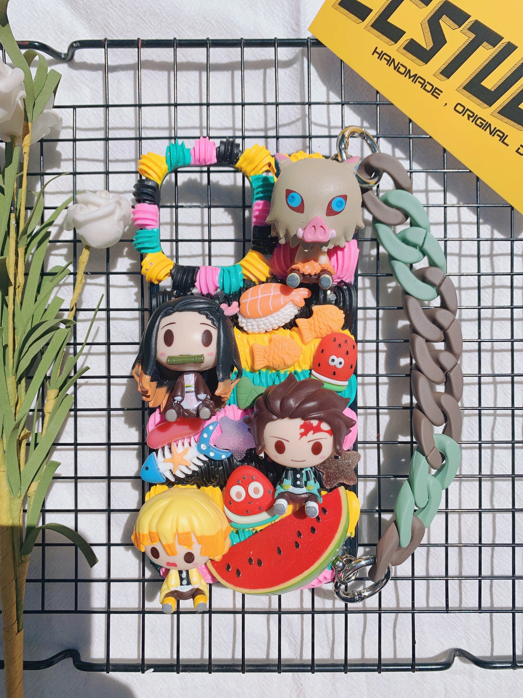 Anime Demon Slayer Decoden Phone Case For Any Phone Model