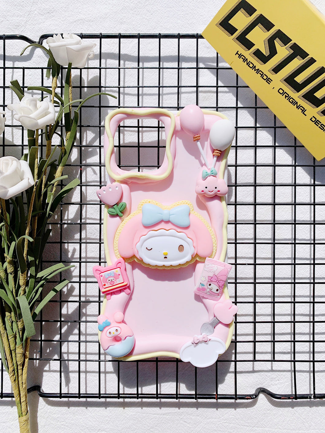 Sanrio Mymelody Cookie Decoden Phone Cases For Any Phone Model