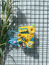 Load image into Gallery viewer, Minions Decoden Earbud Case For Any Model with Keychain
