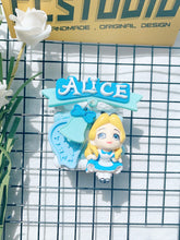 Load image into Gallery viewer, Alice in Wonderland Princess Handmade Decoden Earbud Case For Any Model
