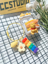 Cargar imagen en el visor de la galería, Winnie the Pooh Decoden Earbud Case For Any Model with Keychain
