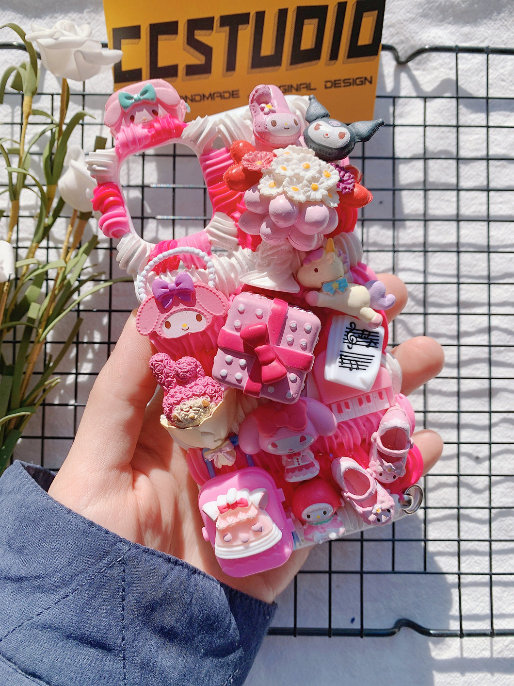 Sanrio Mymelody Decoden Phone Cases For Any Phone Model