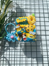 Load image into Gallery viewer, Minions Decoden Earbud Case For Any Model with Keychain
