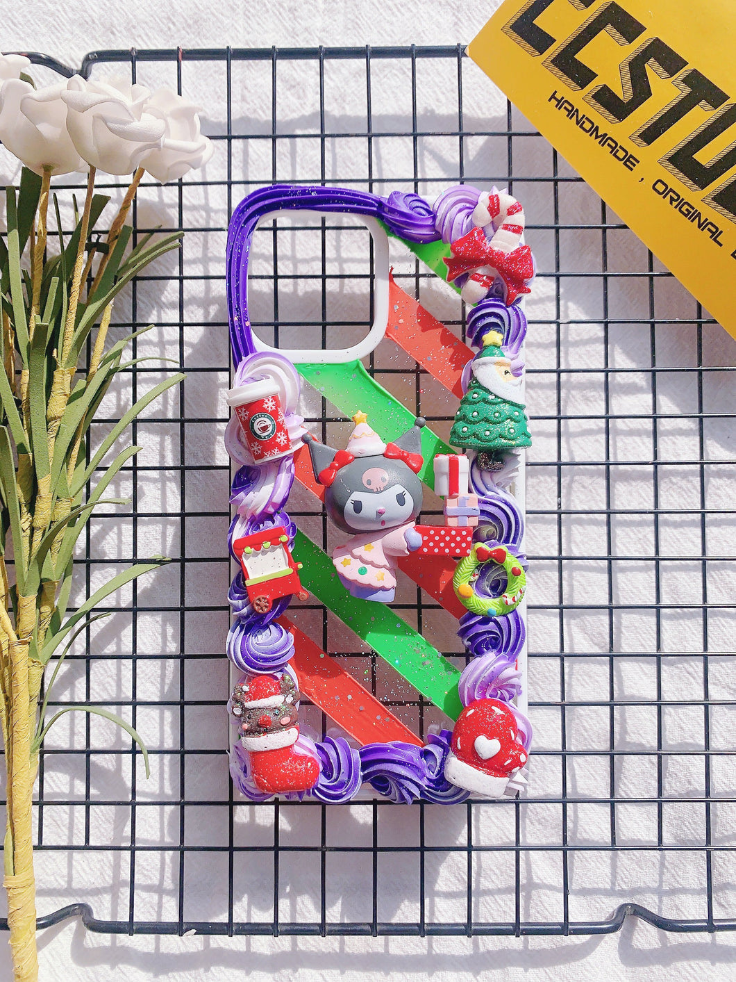 Christmas Handmade Decoden Phone Cases For Any Phone Model