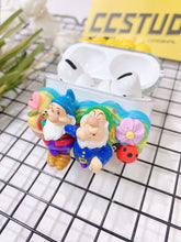 Load image into Gallery viewer, Snow White Princess Handmade Decoden Earbud Case For Any Model
