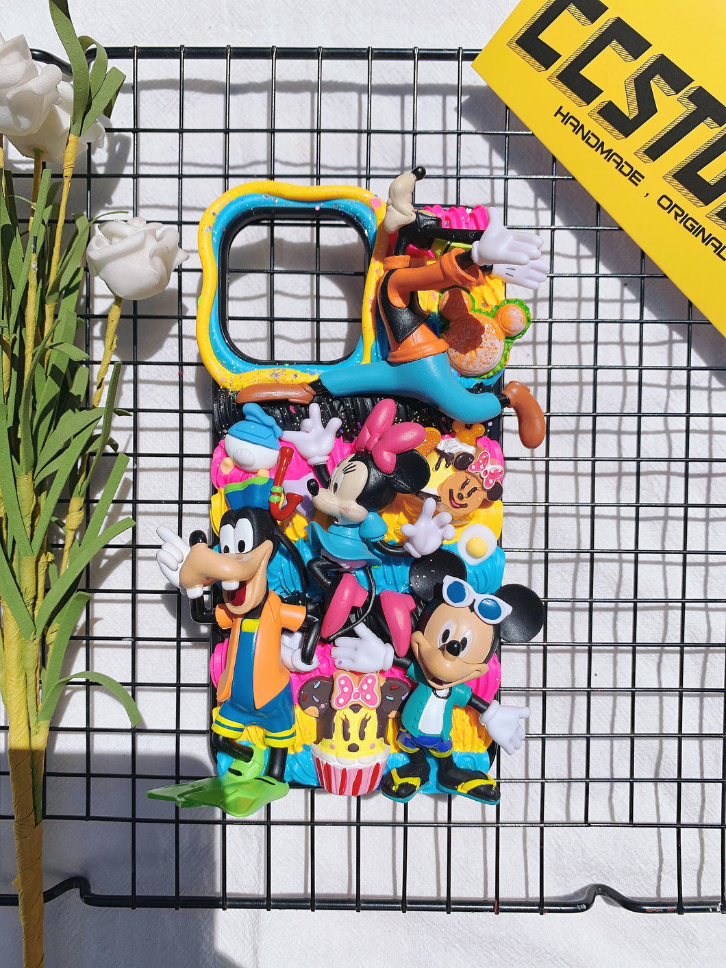 Disney Mickey Decoden Phone Case For Any Phone Model