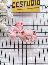 Load image into Gallery viewer, Mymelody Decoden Earbud Case For Any Model with Keychain
