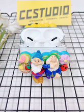 Load image into Gallery viewer, Snow White Princess Handmade Decoden Earbud Case For Any Model
