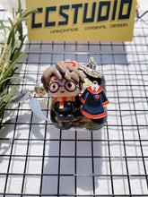 Load image into Gallery viewer, Harry Potter Decoden Earbud Case For Any Model with Keychain
