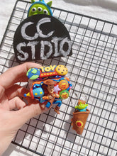 Load image into Gallery viewer, Toy Story Woody Decoden Earbud Case For Any Model with Keychain
