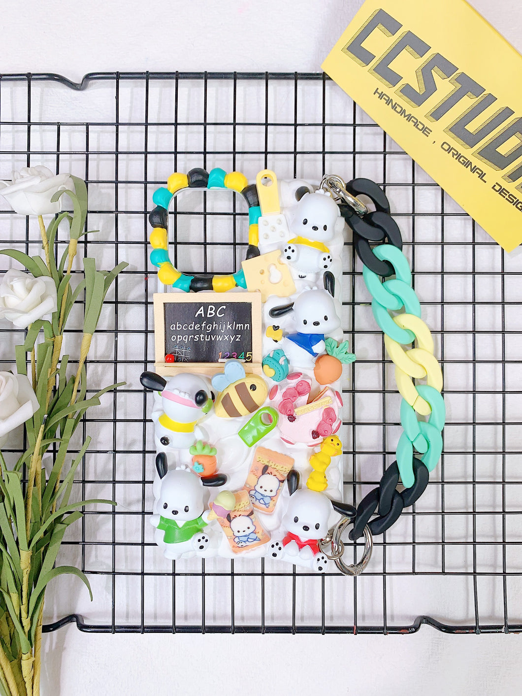 Sanrio Pochacco Decoden Phone Case For Any Phone Model